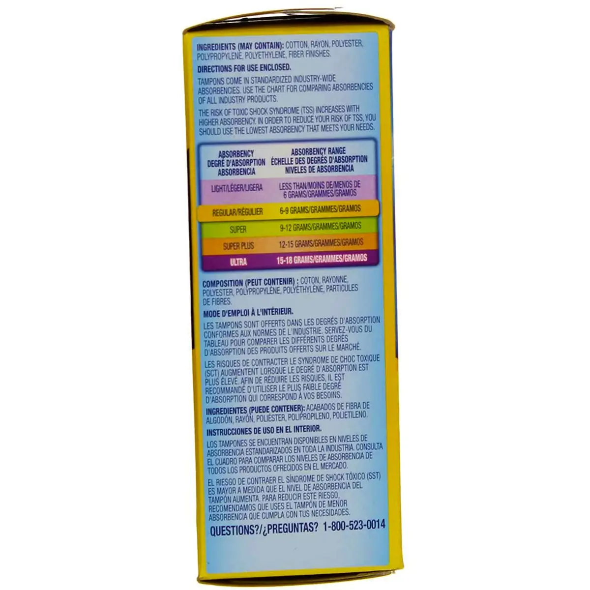 Tampax Tampons with Flushable Cardboard Applicator - Regular - 20 ct | Biodegradable Applicator - view 2