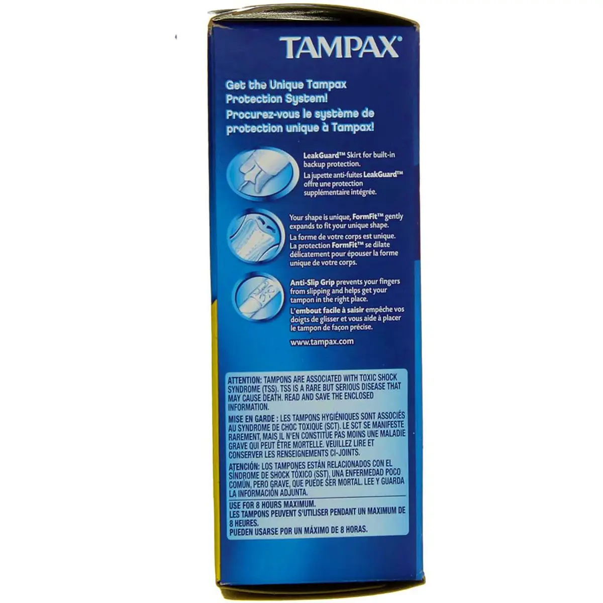 Tampax Tampons with Flushable Cardboard Applicator - Regular - 20 ct | Biodegradable Applicator - view 3