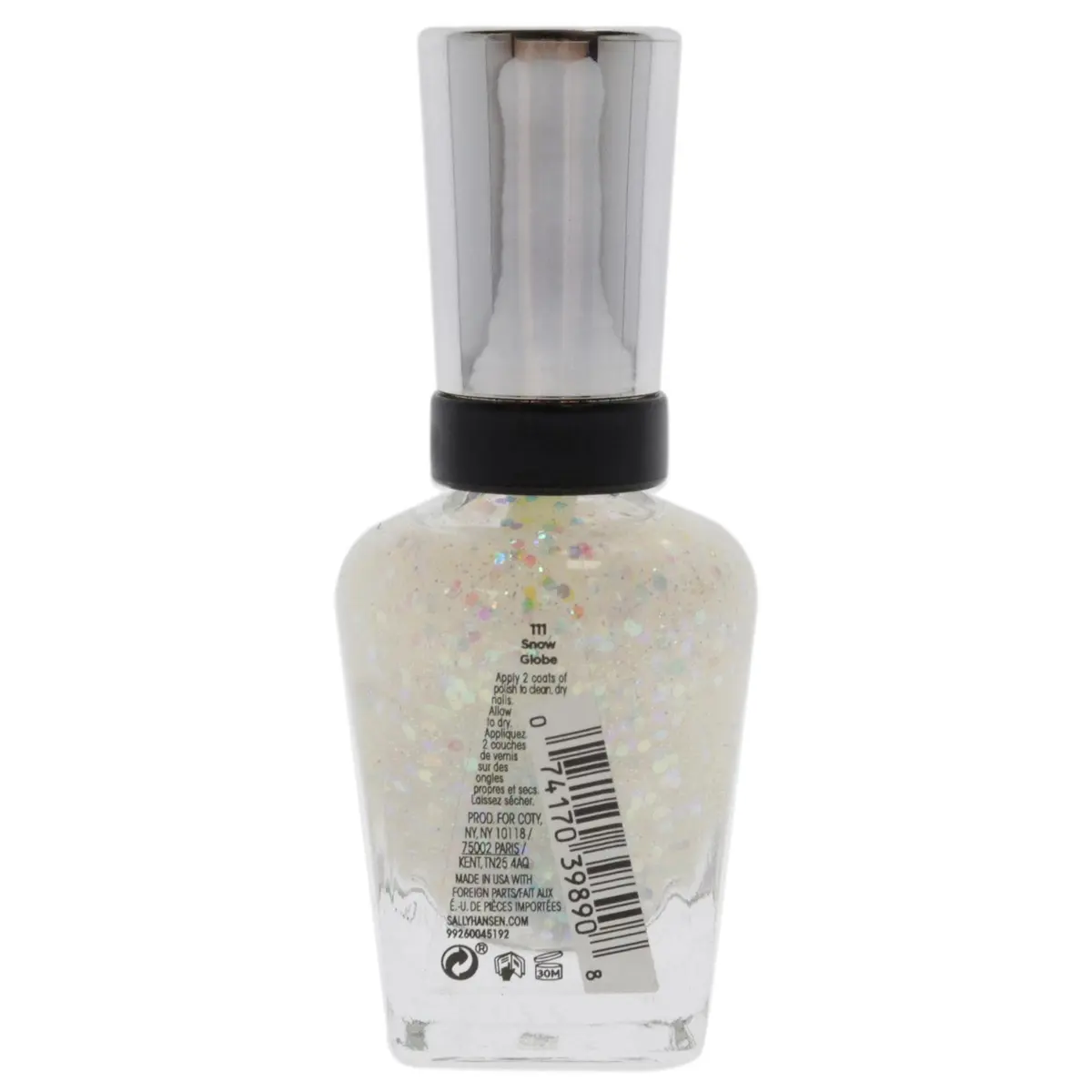 Sally Hansen Complete Salon Manicure Nail Color 0.5 Fl Oz | Chip-Resistant, Keratin Infused, Metallic Finish - view 2