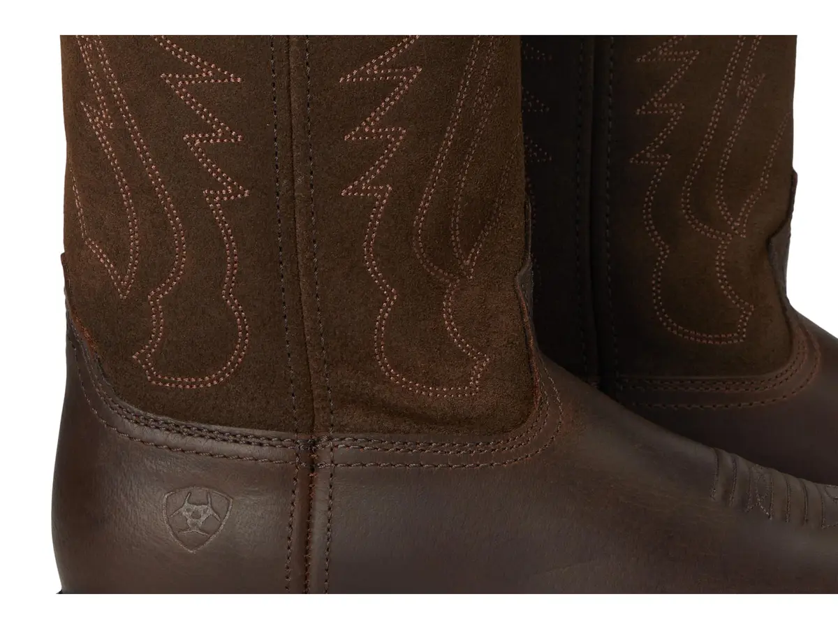 ARIAT Groundbreaker Work Boot 11 Wide | Western Style, Slip-Resistant, Durable Leather - view 2