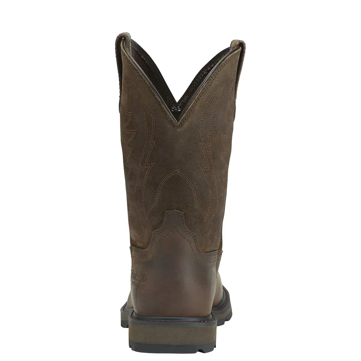 ARIAT Men’s Groundbreaker Steel Toe Work Boot 11 Wide Brown | Slip-Resistant, Durable Leather - view 5