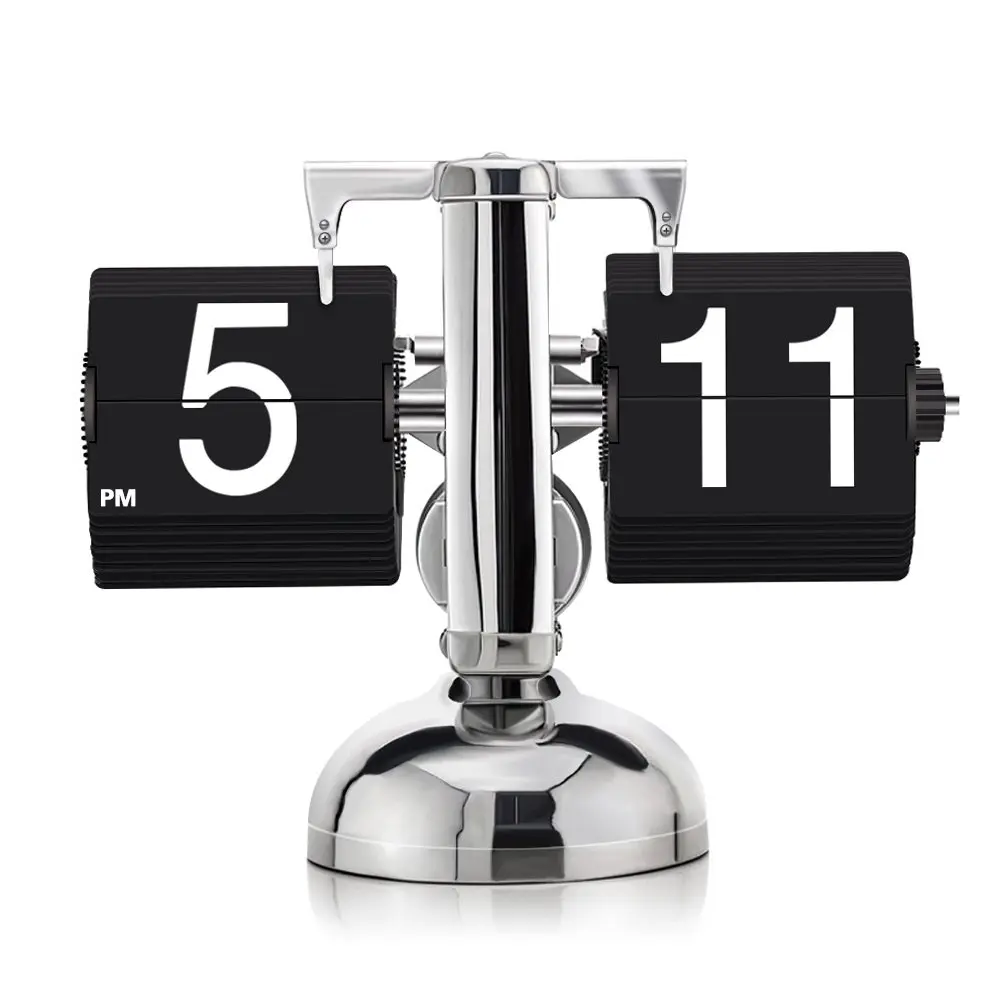 KABB DZ-3 Modern Digital Mechanical Retro Flip Clock Black | Accurate & Stylish (70-120 chars) - main product image