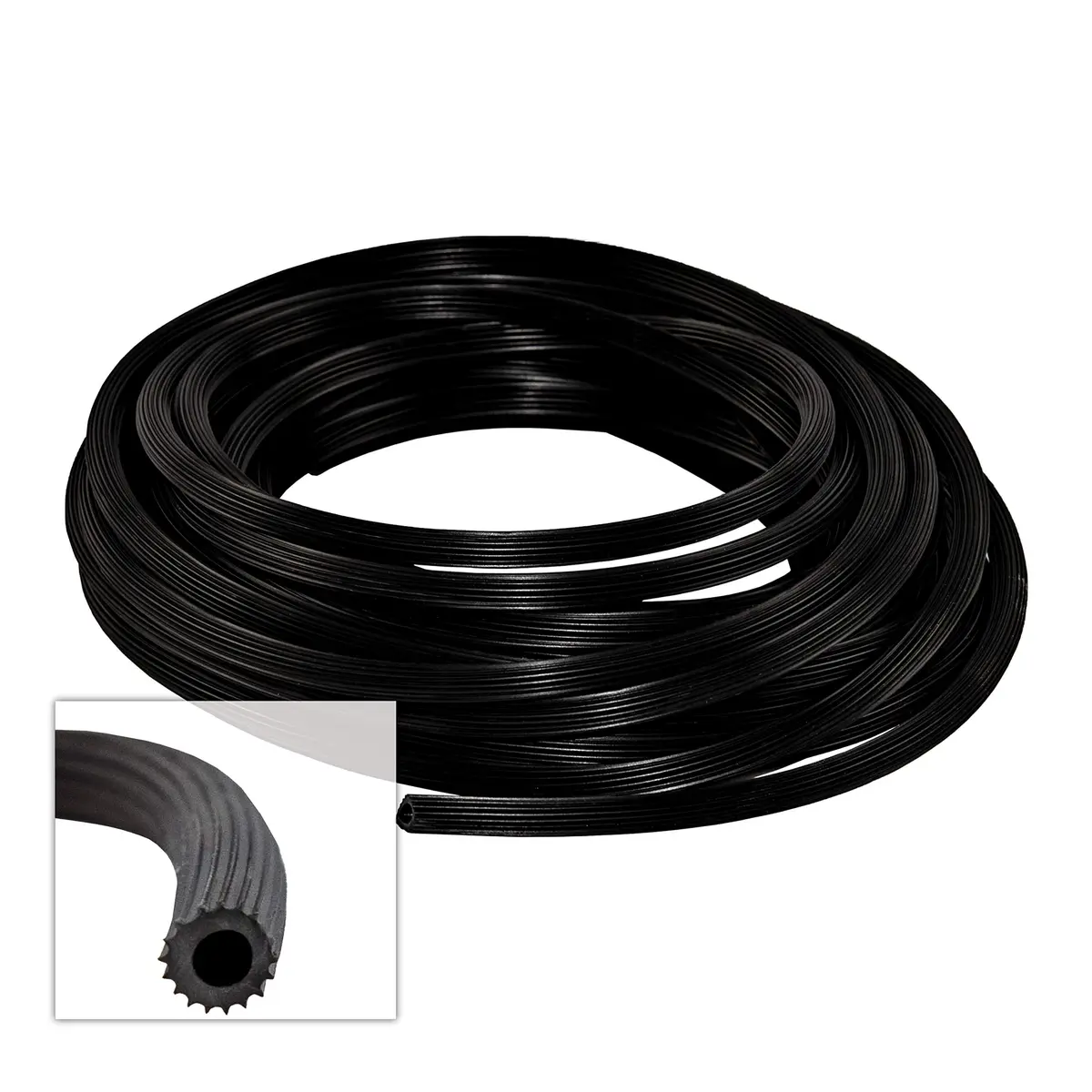 ADFORS Spline, 0.125 inch x 25 ft Black | Secure Screen Installation for Indian Homes - main product image