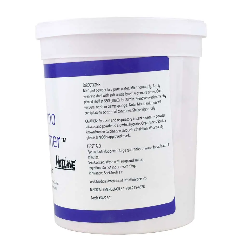 Hotline Primo Primer Kiln Wash 1.5 lb | High-Temperature Mold & Shelf Primer for Glass Casting - view 3