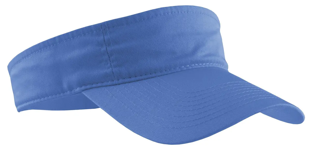 Port & Co Fashion Visor CP45 | Cotton Adjustable Sun Visor for Women & Men - main product image