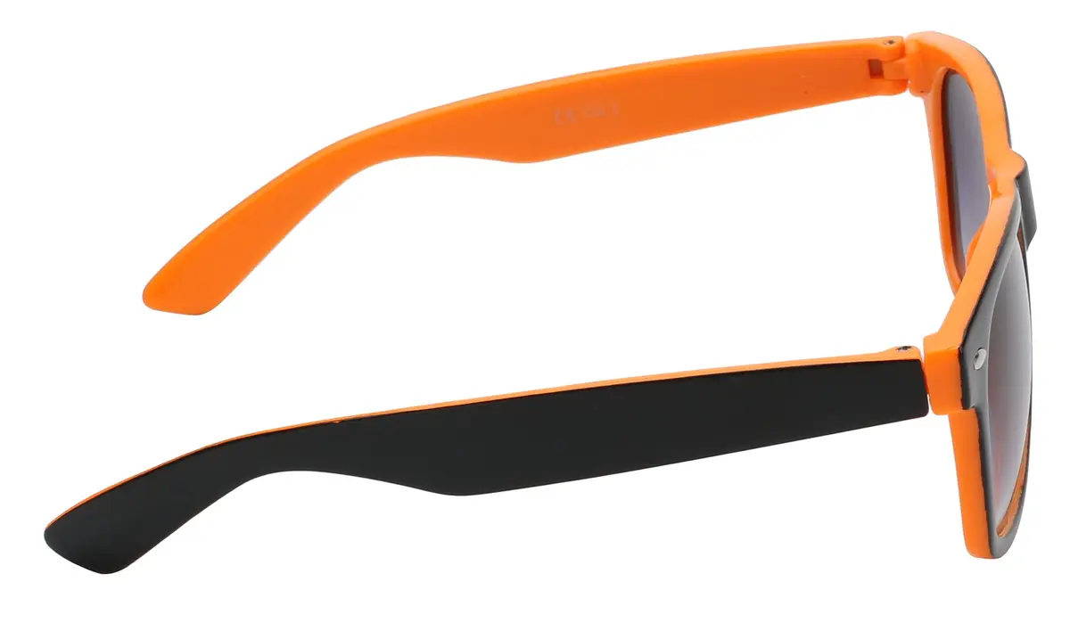 OWL 80's Stylish Retro Two Tone Party EDM Sunglasses | UV400 Protection, Unisex, Lightweight (70-120 chars) - view 3