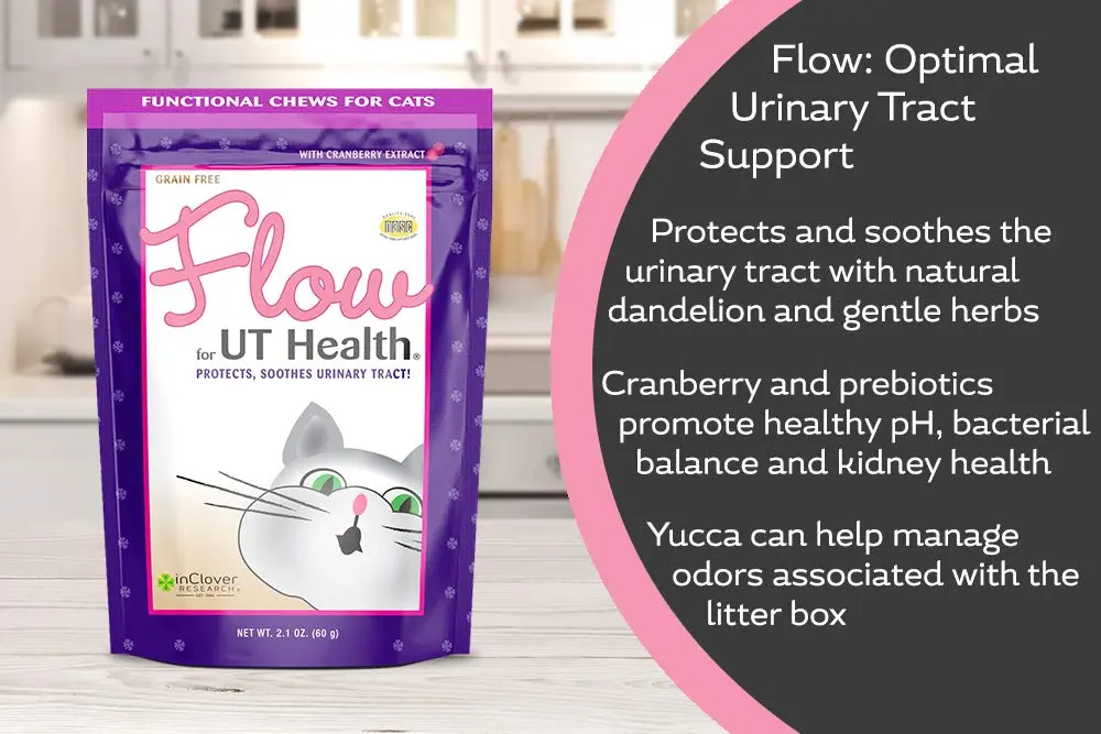 In Clover Flow Soft Chews for Cats 2.1oz | Supports Urinary Health Naturally - view 4