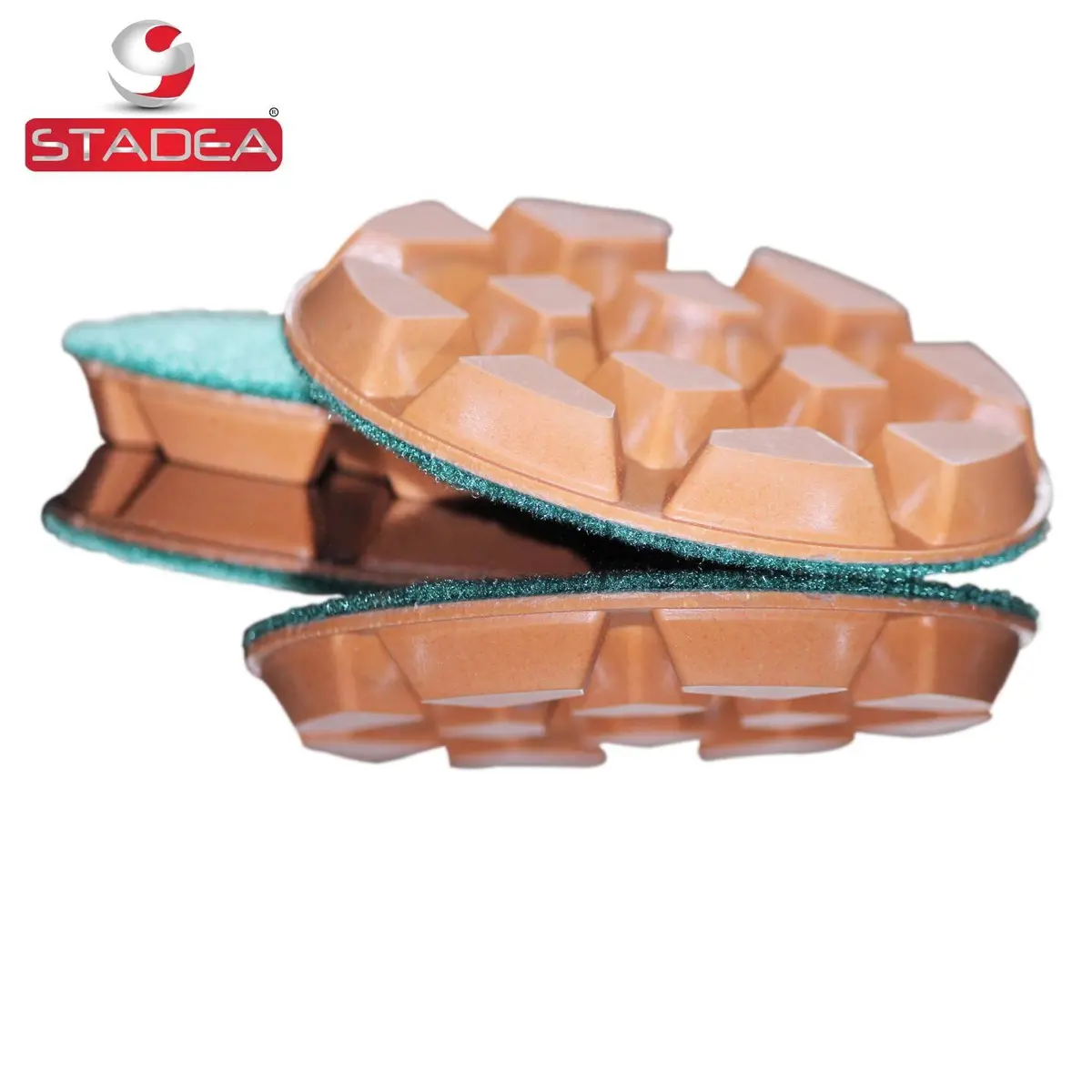 STADEA Diamond Floor Pads Grit 200 | Concrete & Marble Polishing Pad with Mirror Shine - view 5