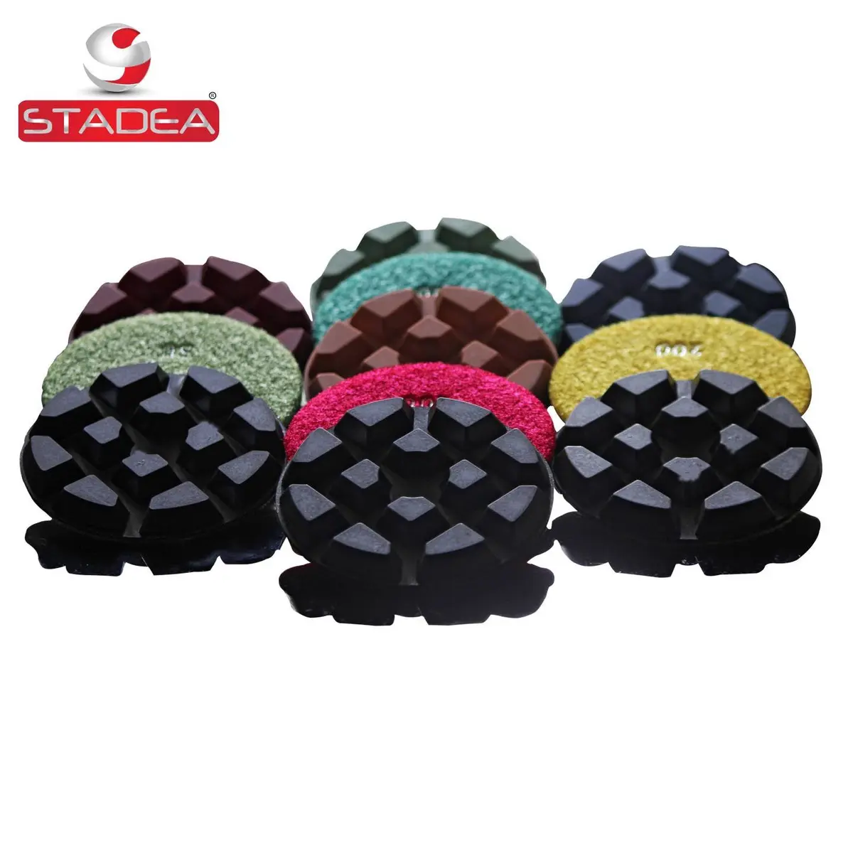 STADEA Grit 800 Diamond Floor Polishing Pad 4" | Concrete & Marble Shine (70-120 chars) - main product image
