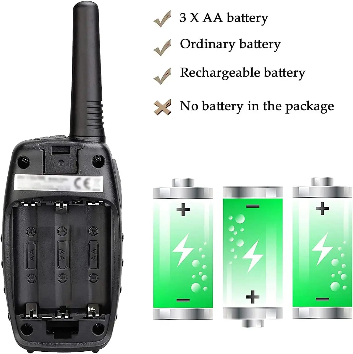 Retevis RT628 Walkie Talkies for Kids and Adults | Outdoor Camping Essentials with 22 Channels - view 5
