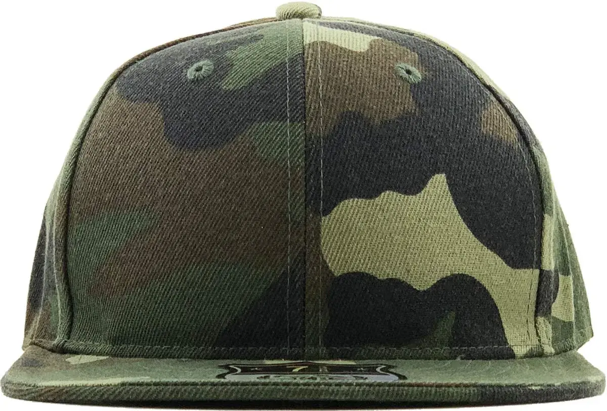 KBETHOS Fitted Baseball Cap Woodland Camouflage Size 8 (7 1/8 inches) | Authentic USA Import - view 2