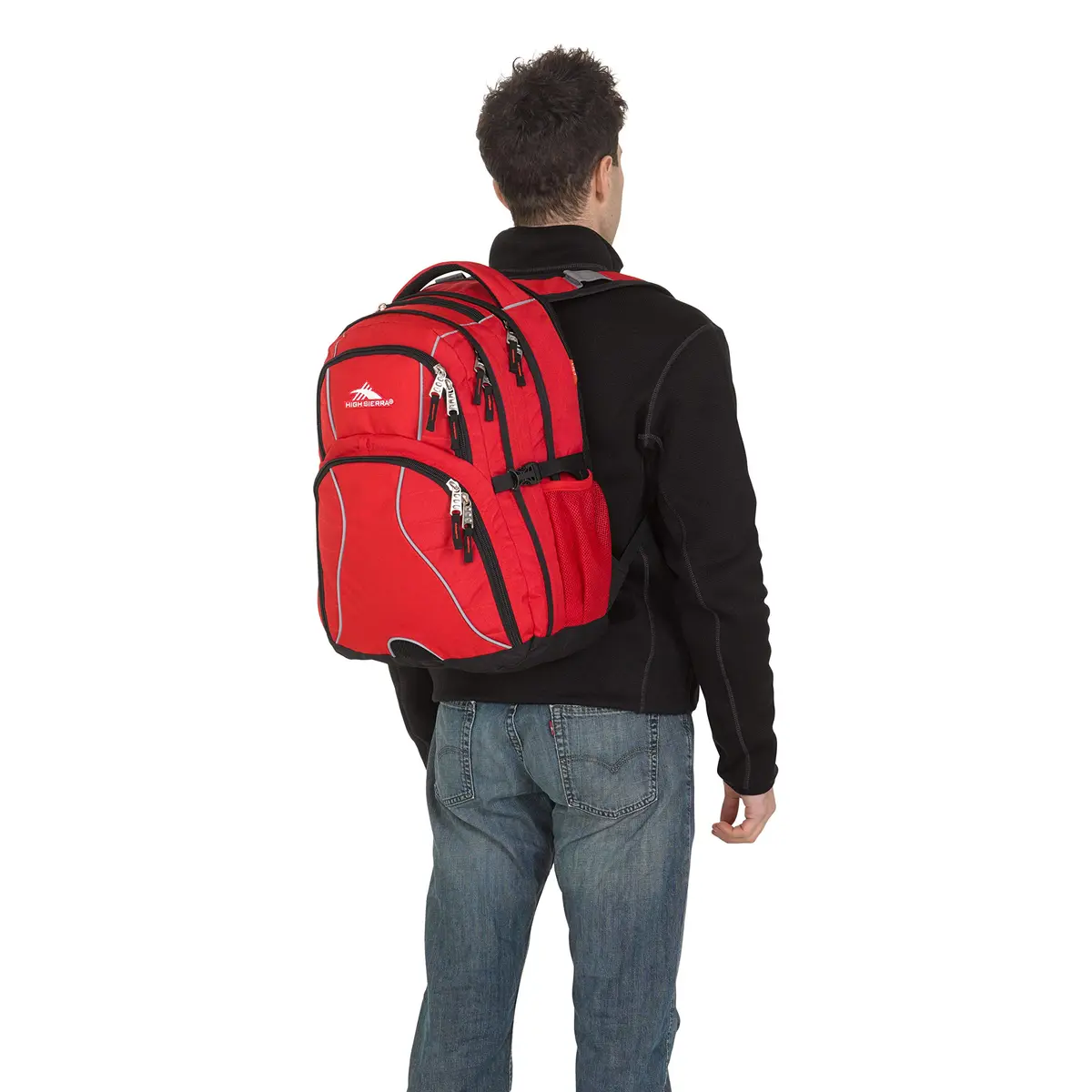 High Sierra Swerve Laptop Backpack 36.5L (19 x 13 x 7.75-Inch) | Padded 17-Inch Laptop Compartment & Tablet Sleeve - view 2