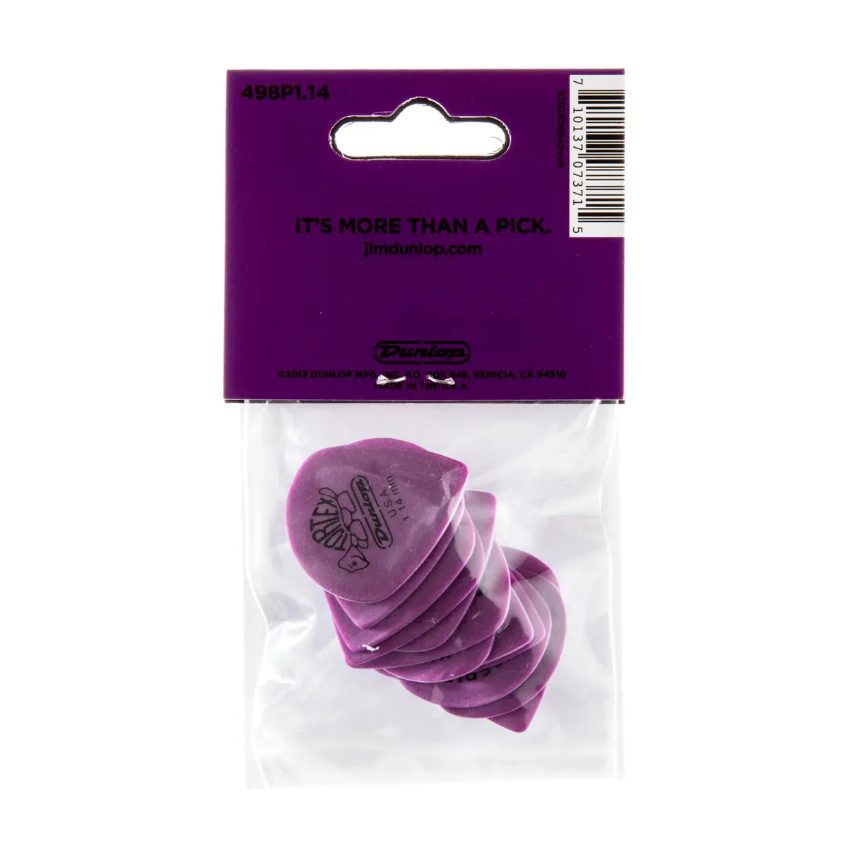 Jim Dunlop Tortex Jazz III XL Guitar Picks 1.14mm (12-Pack) | Aggressive Attack & Superior Control - view 5