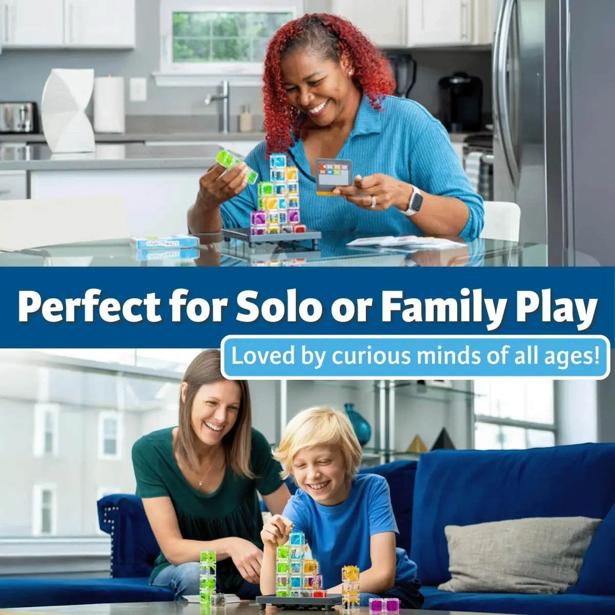 ThinkFun Gravity Maze Marble Run Logic Game | STEM Toy for Kids 8-14, 75 Pieces - view 4
