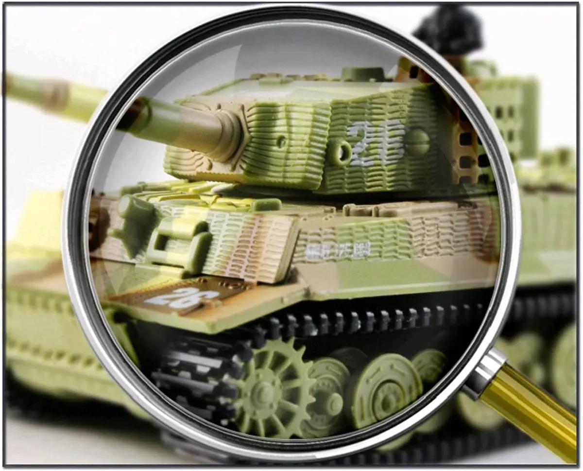 Cheerwing German Tiger I Panzer Tank 1:72 Scale RC Tank | Realistic Sound & Firing Simulation - view 5