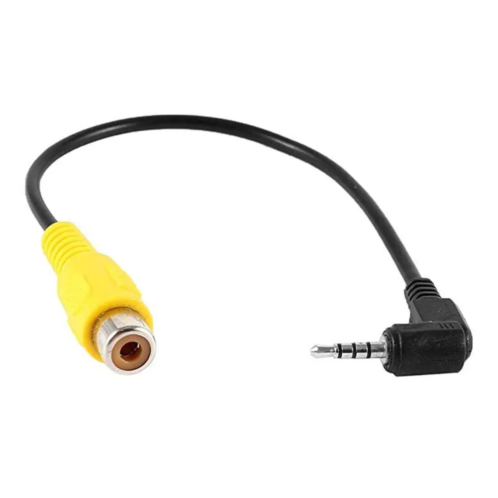 iSaddle RCA to 2.5mm AV-in Cable for GPS & Camera | Easy RCA to AV Conversion (120 chars) - main product image