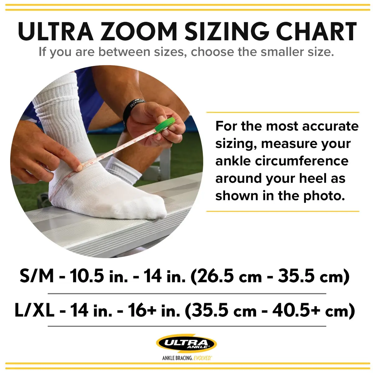 Ultra Ankle Ultra Zoom Hinged Sports Ankle Brace | Supports Recovery & Prevention in Active Athletes - view 7