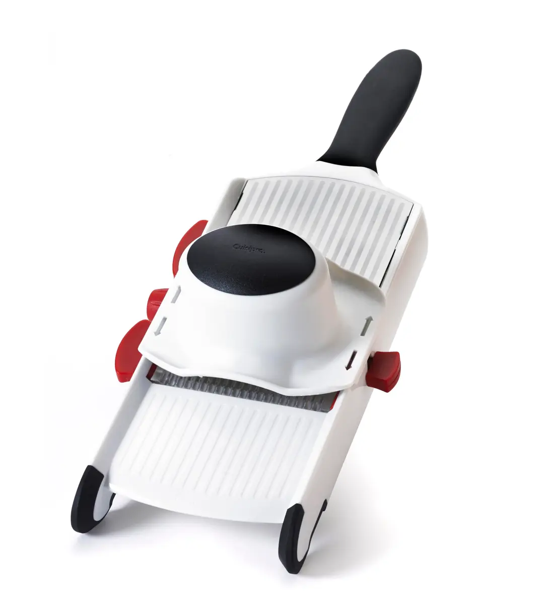 Cuisipro Silver Mandoline Slicer with 6 Thickness Settings & 3 Blades | 36.07 cm (14.2 in) Length - main product image
