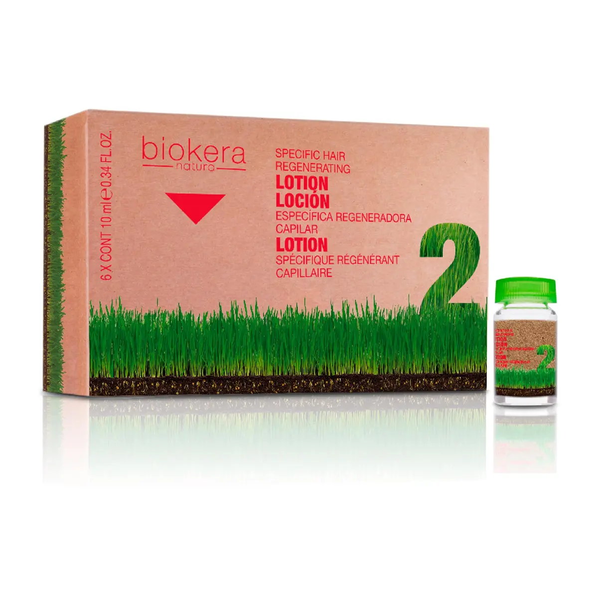 SALERM Intensive Scalp Serum 6 x 10 ml | Fortifies & Nourishes Hair for Women & Men - main product image