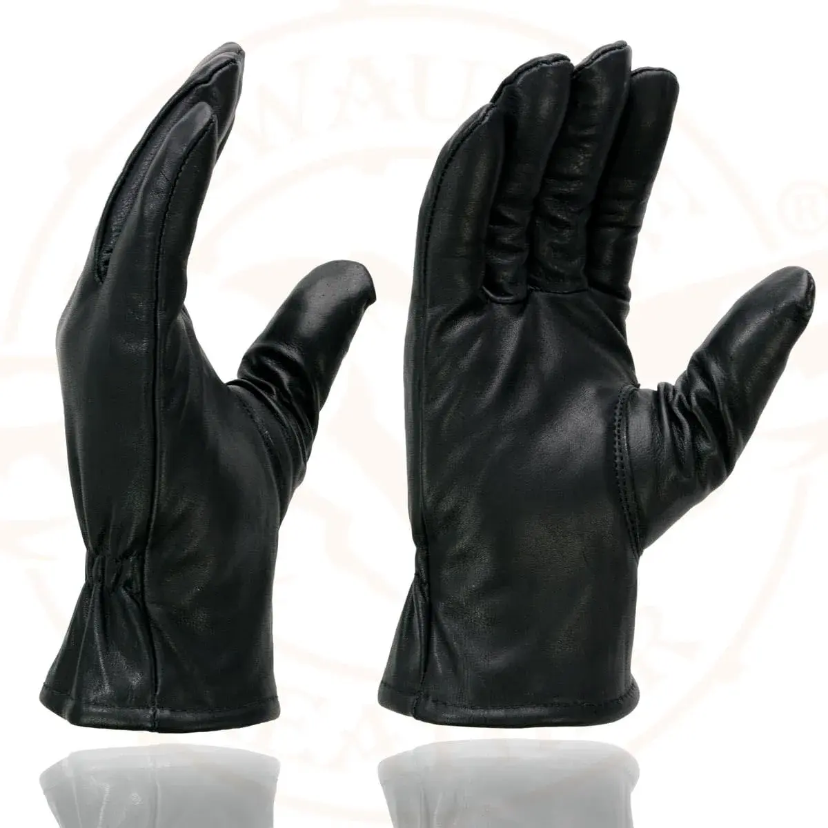 Milwaukee Leather SH734 Men's Black Thermal Lined Leather Motorcycle Gloves 2.27 kg (5 lb) | Sinch Wrist Closure - view 4