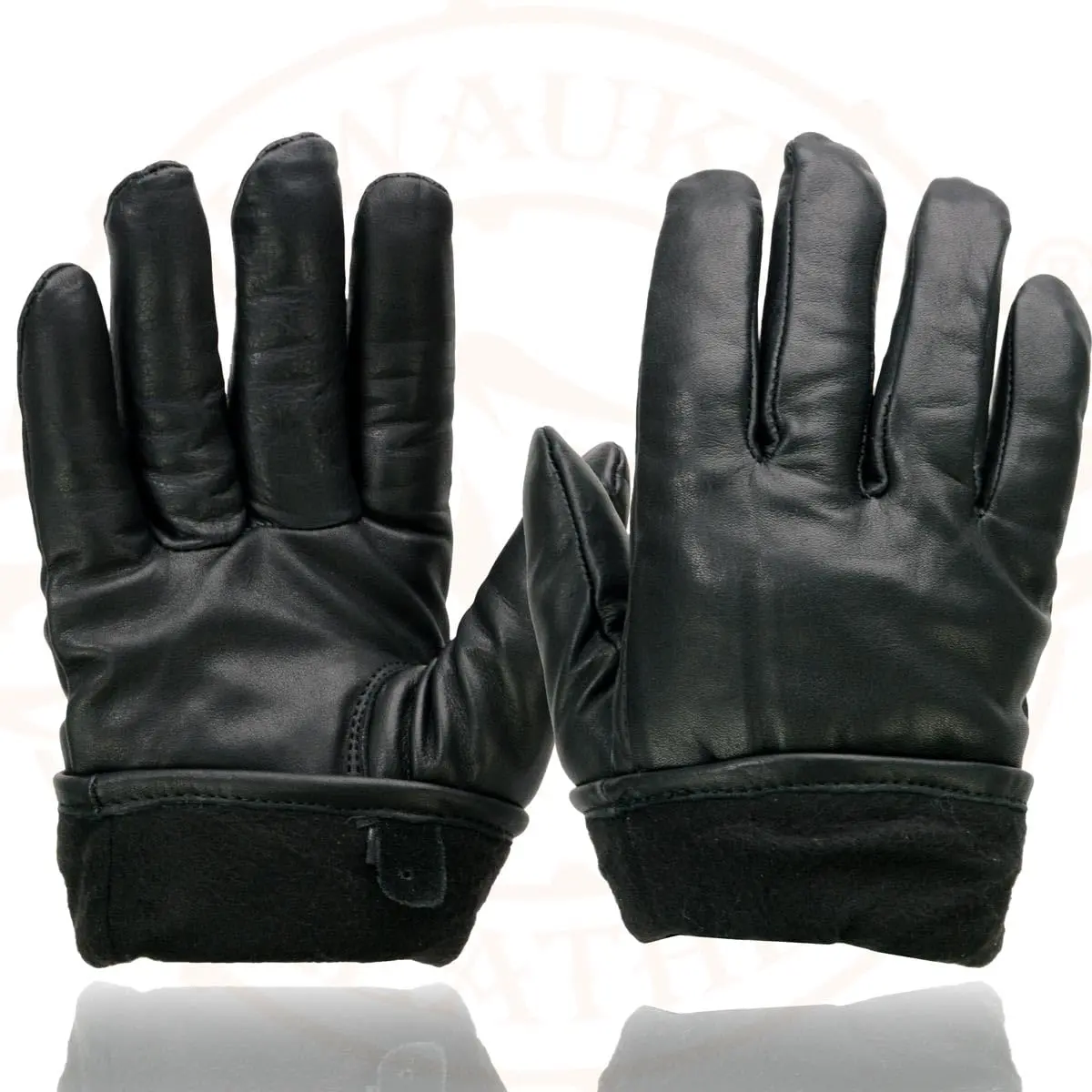 Milwaukee Leather SH734 Men's Black Thermal Lined Leather Motorcycle Gloves w/Cinch Wrist Closure - 3X-Large | Warm, Weather-Resistant Riding Gear - view 7