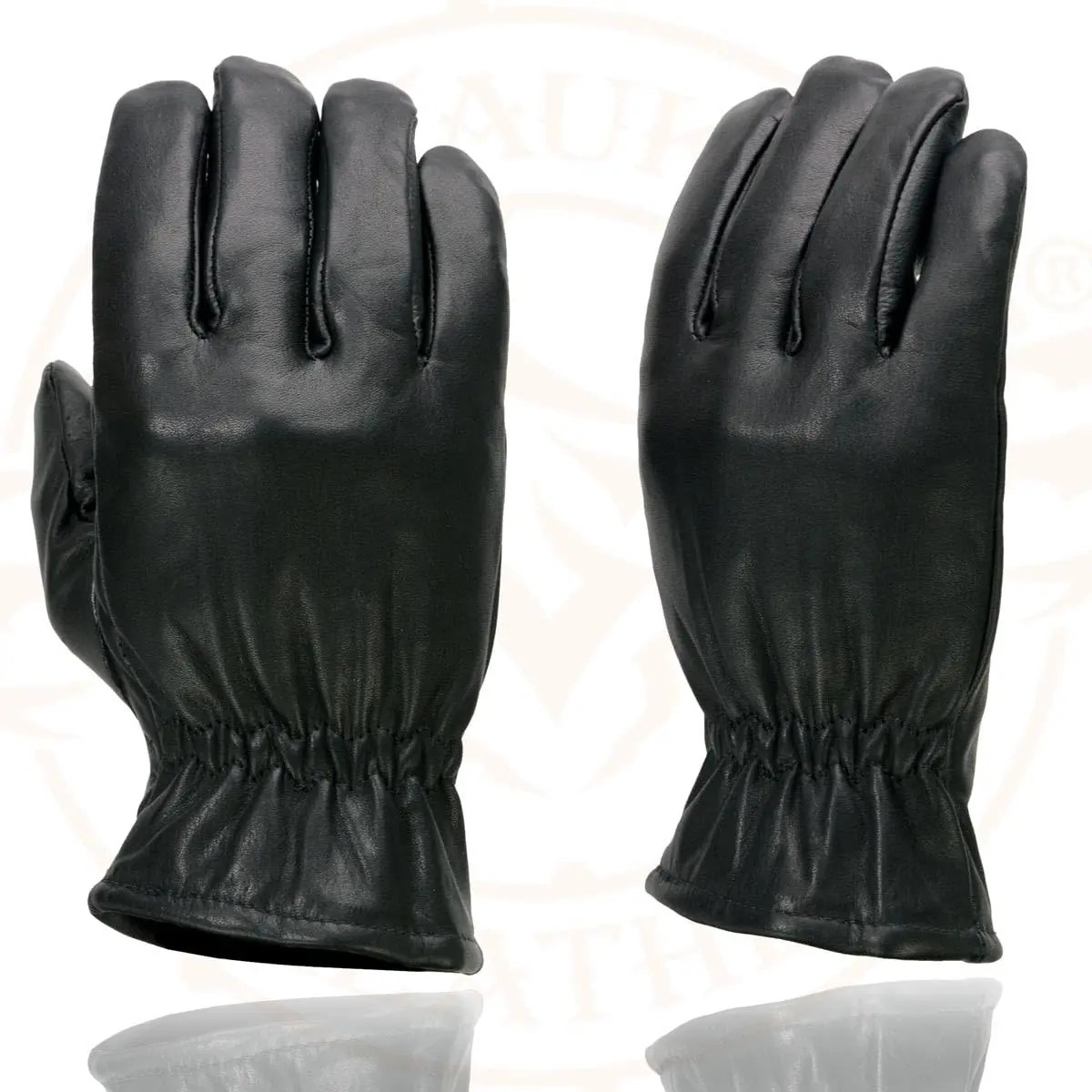 Milwaukee Leather SH734 Men's Black Thermal Lined Leather Motorcycle Gloves w/Cinch Wrist Closure - 3X-Large | Warm, Weather-Resistant Riding Gear - view 3