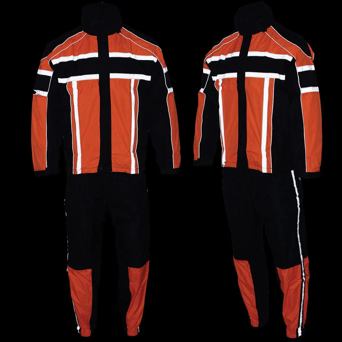 Milwaukee Leather Water Resistant Rain Suit Small | Reflective Tape, Water Resistant, Nylon, Zipper, Regular Fit - view 3