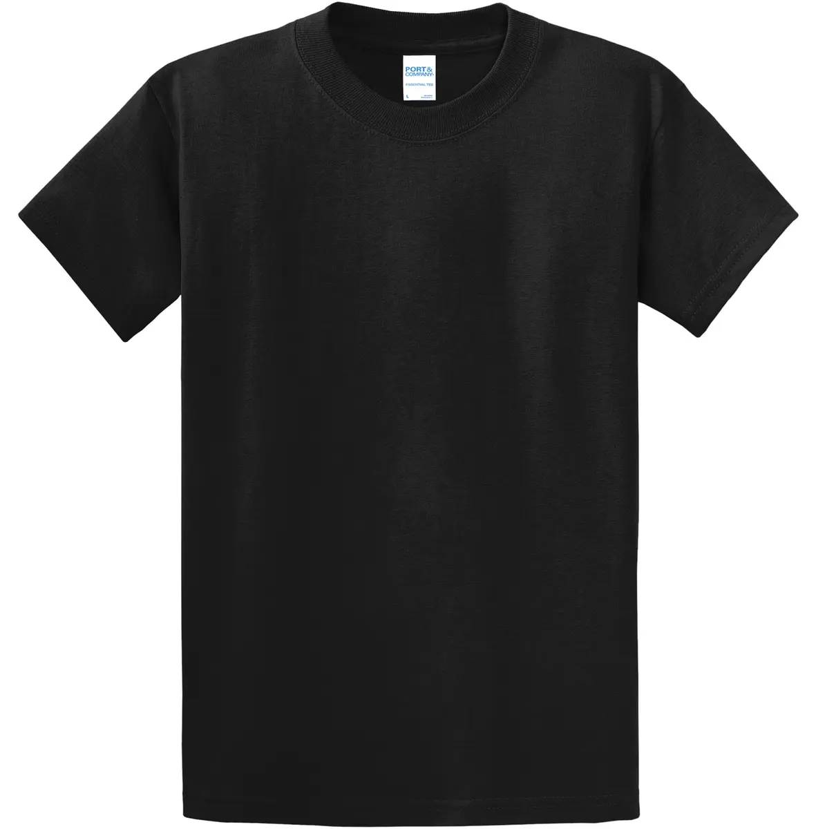 Port & Company Big and Tall 100% Cotton Essential T-Shirt 2.27 kg (5 lb) | Heavyweight Crew Neck - view 5