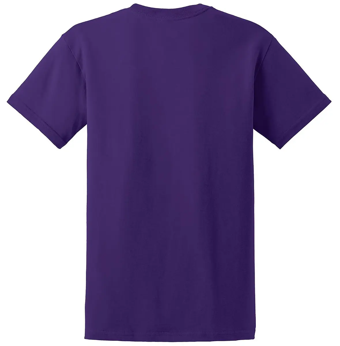 Port & Company Big and Tall 100% Cotton Essential T-Shirt Large Tall Purple | Heavyweight Crew Neck - view 5