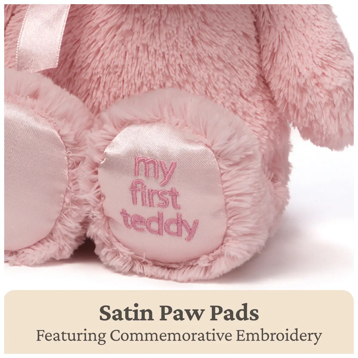 GUND My First Teddy Bear 10-Inch Pink | Soft Plush for Babies & Toddlers (70-120 chars) - view 5