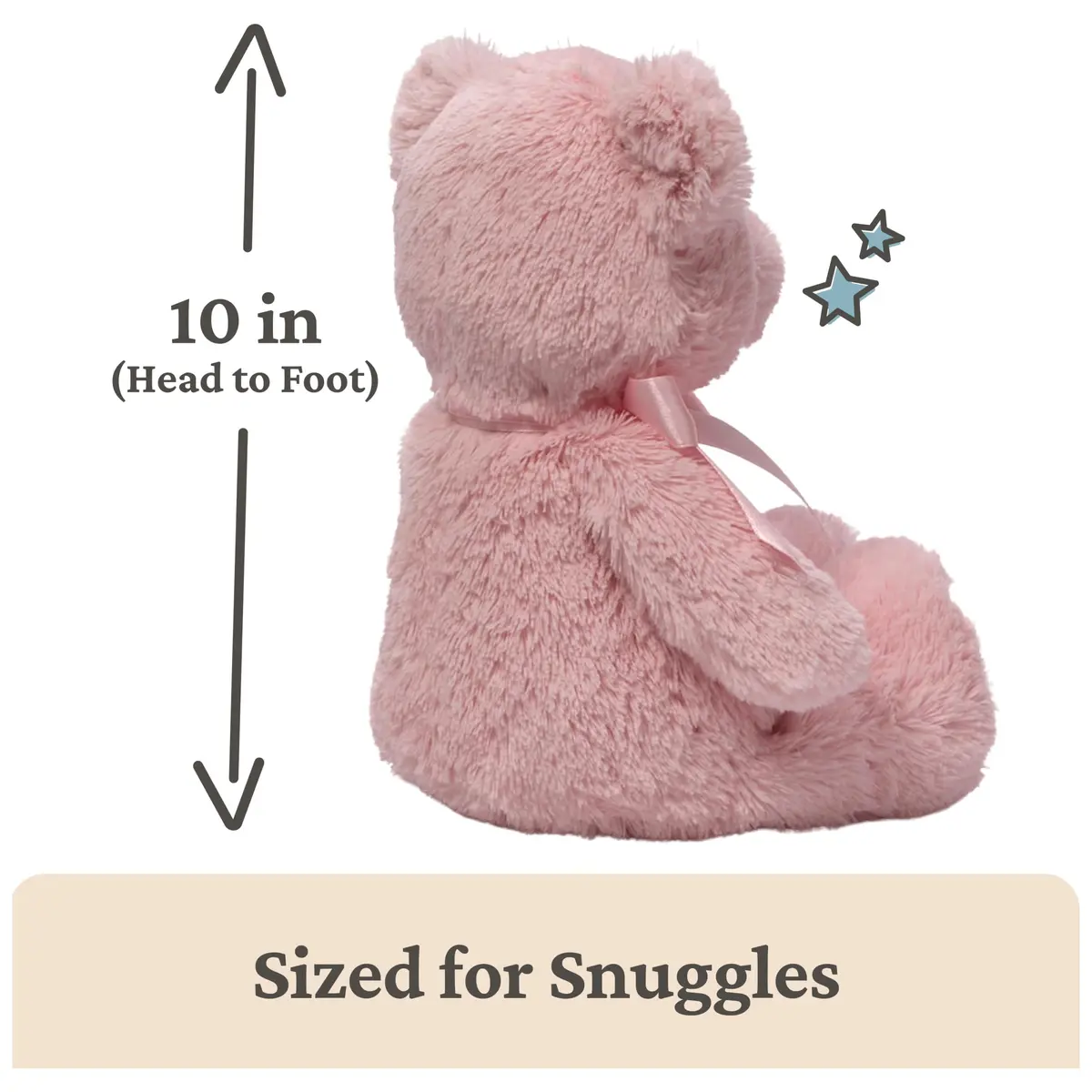 GUND My First Teddy Bear 10-Inch Pink | Soft Plush for Babies & Toddlers (70-120 chars) - view 2