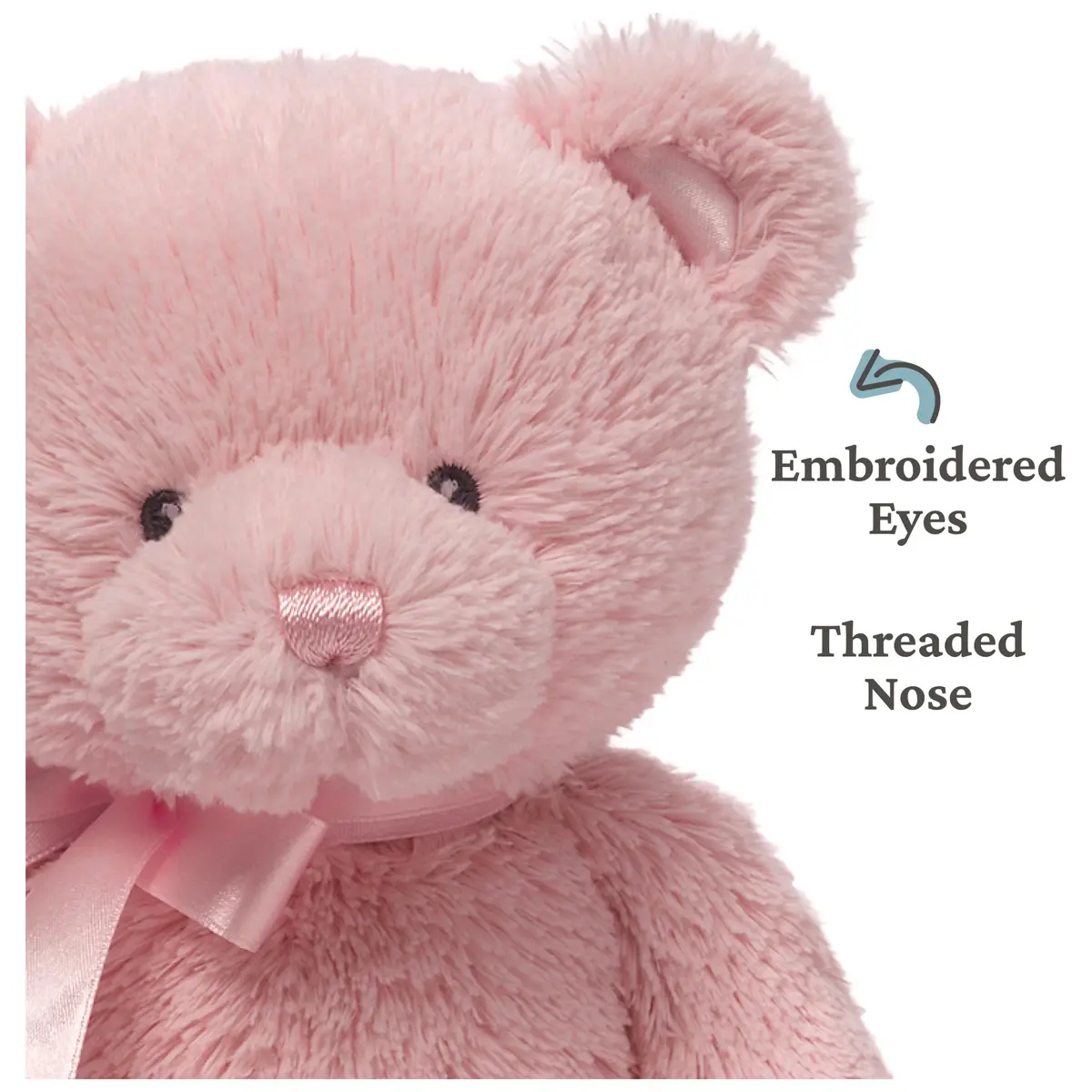 GUND My First Teddy Bear 10-Inch Pink | Soft Plush for Babies & Toddlers (70-120 chars) - view 4