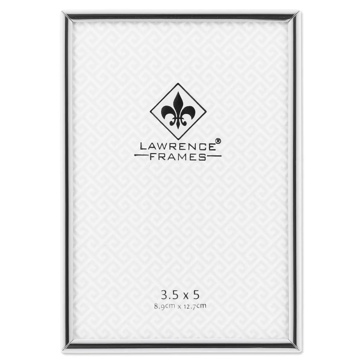 Lawrence Frames Silver Metal Picture Frame 5.2 x 3.7-Inch | Elegant Wall & Tabletop Decor - main product image