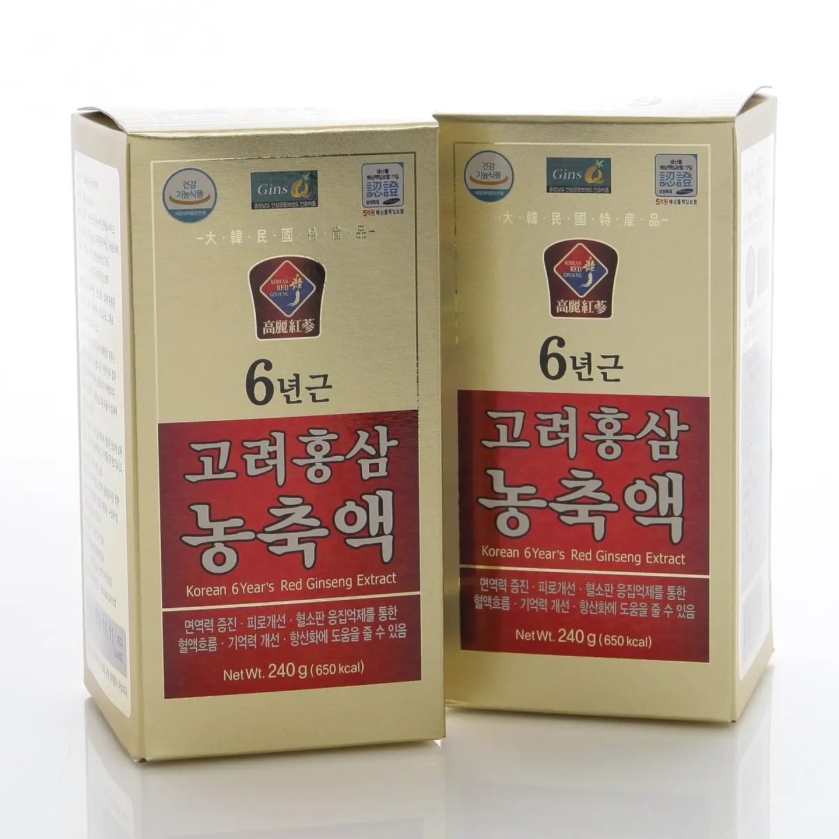 Dae Han Red Ginseng Extract 240g (8.5 oz) | 100% Pure Korean 6-Year Root with Saponin - view 8