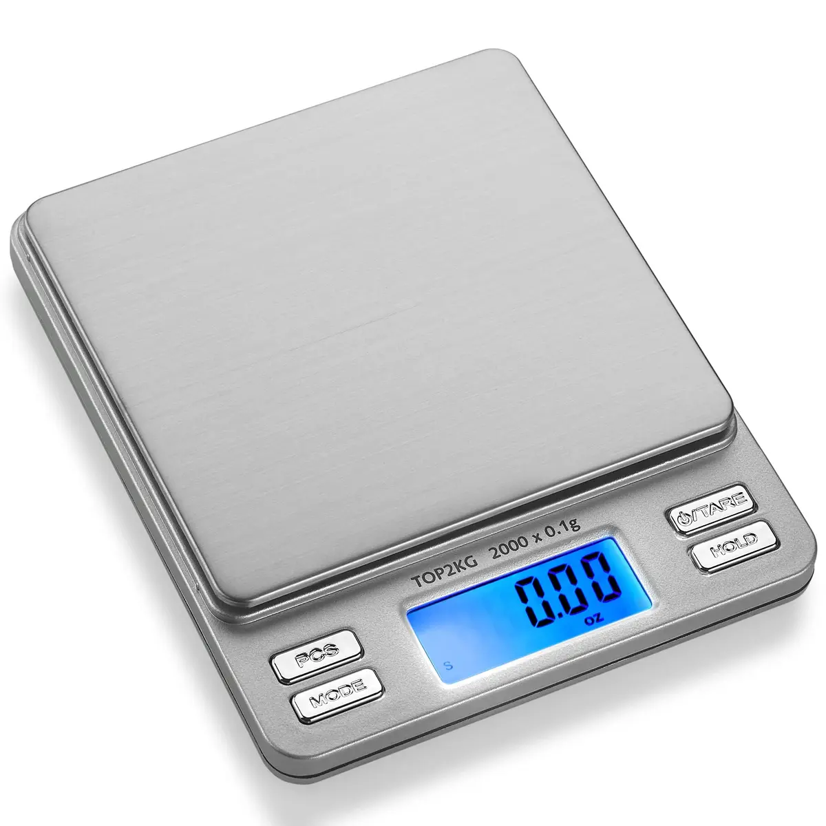 Smart Weigh Gold & Jewelry Scale 2000g | Precise Pocket Digital Scale with Backlit LCD - main product image