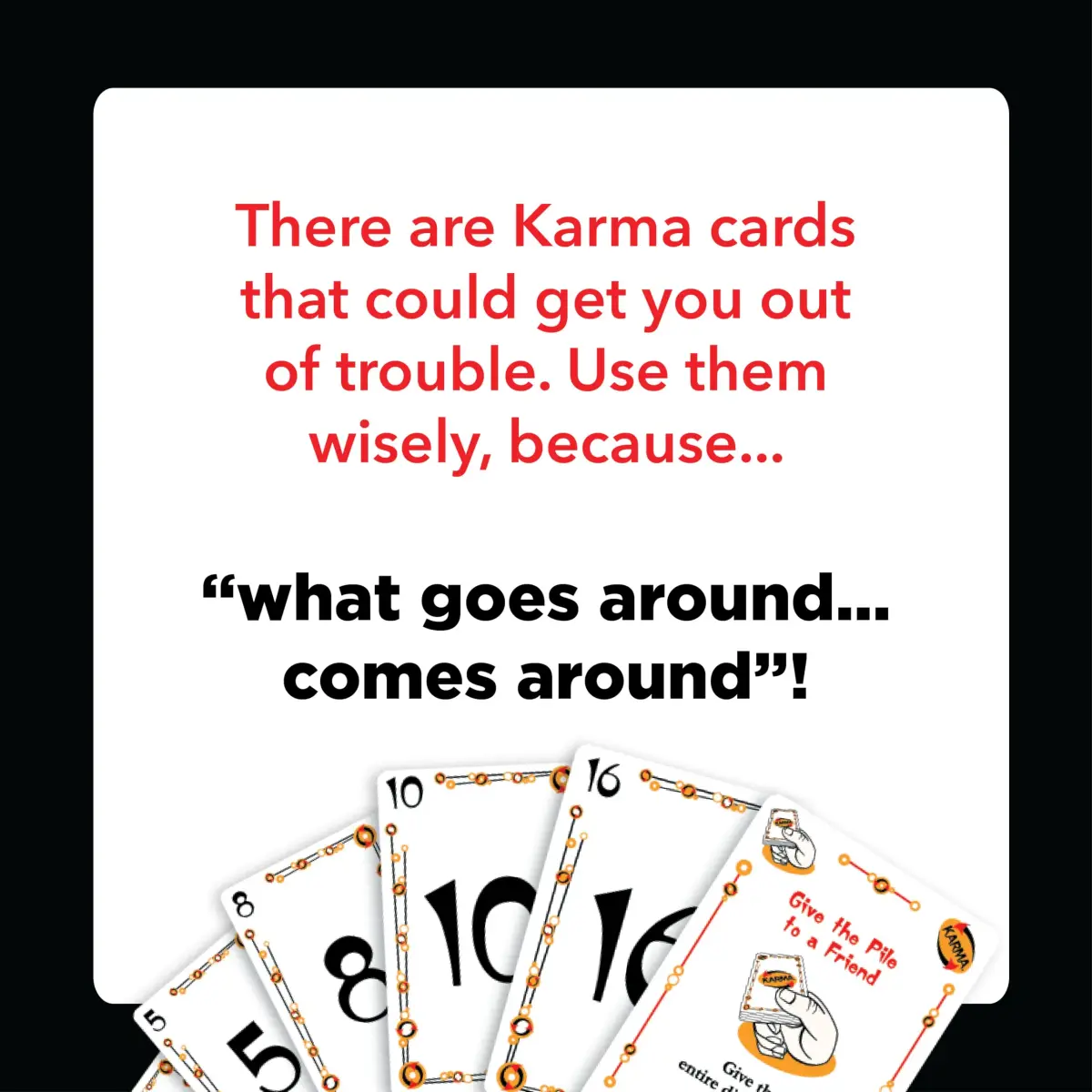 KARMA Playing Cards Game for Kids, Family Games Night, Travel Game | Award-Winning Strategy Game - view 5