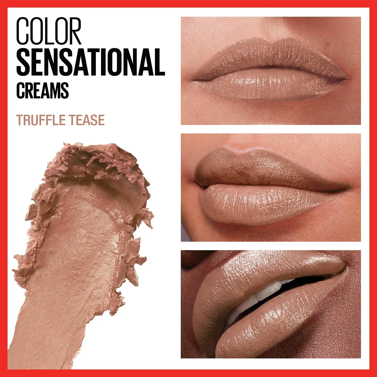 MAYBELLINE Color Sensational Lipstick Truffle Tease 0.15 oz (4.25 g) | Creamy Hydrating Formula - view 3