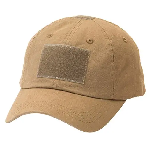 Tac Shield Womens Contractor Cap Coyote, Multi | Military Style Adjustable Cotton Twill - main product image