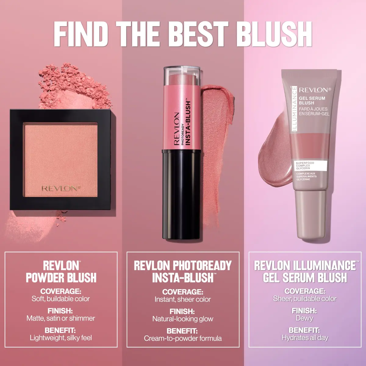 REVLON Powder Blush Face Makeup, Mauvelous (5g / 0.17 oz) | Buildable Color for Cheekbones - view 8