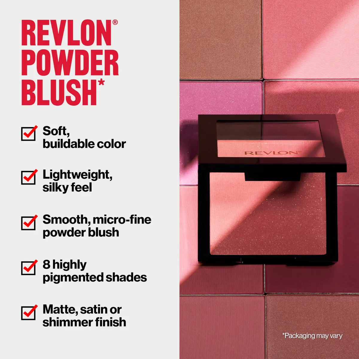 REVLON Powder Blush Face Makeup, Mauvelous (5g / 0.17 oz) | Buildable Color for Cheekbones - view 4