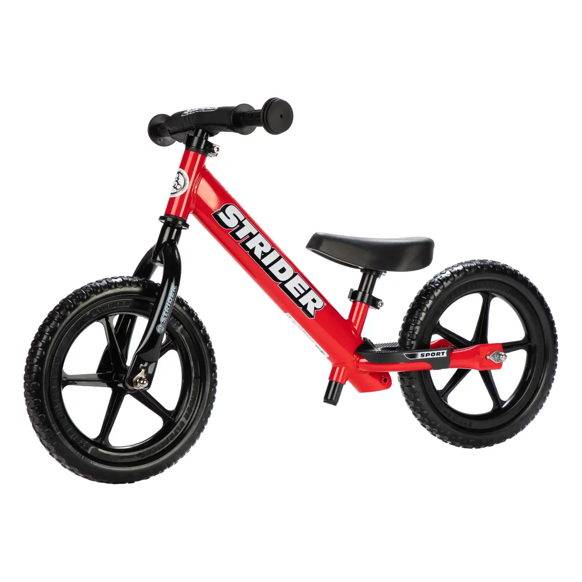 Strider 12 Sport No Pedal Balance Bike for Kids 12 in. Red | Helps Kids Learn Faster & Balance - main product image