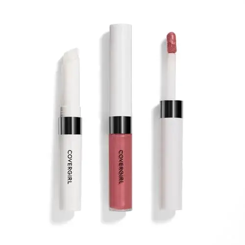 COVERGIRL Outlast All-Day Lip Color With Topcoat, Wine to Five, 0.13 fl oz (3.9 ml) | Long-Lasting Transfer-Resistant Lip Color - view 2