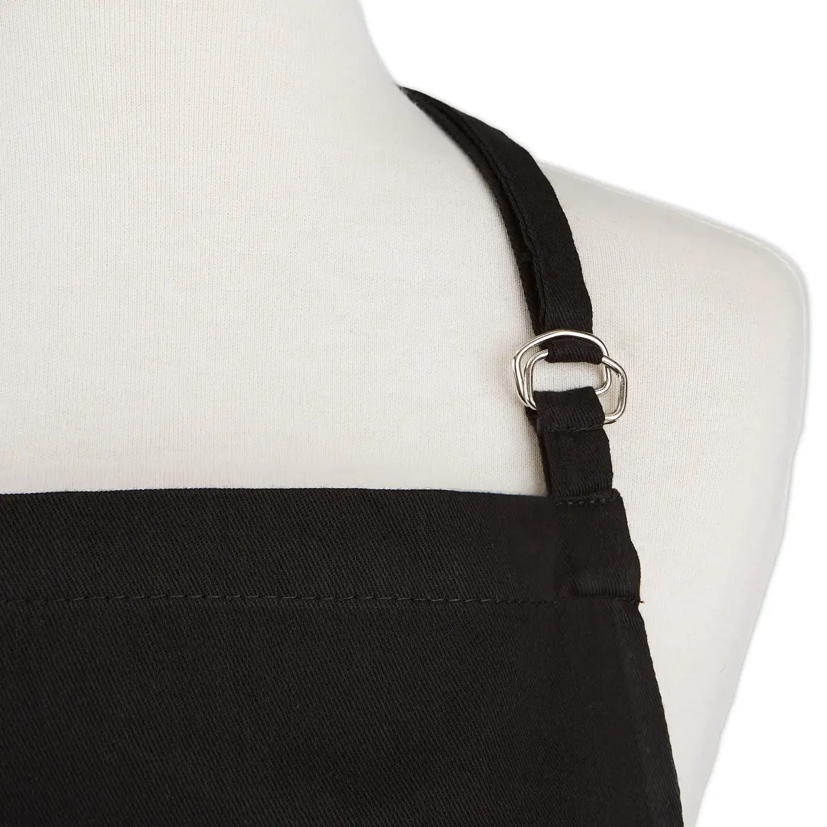 DII Chef Apron Black | Unisex Cotton Kitchen Essential (28x32 inches) - view 3