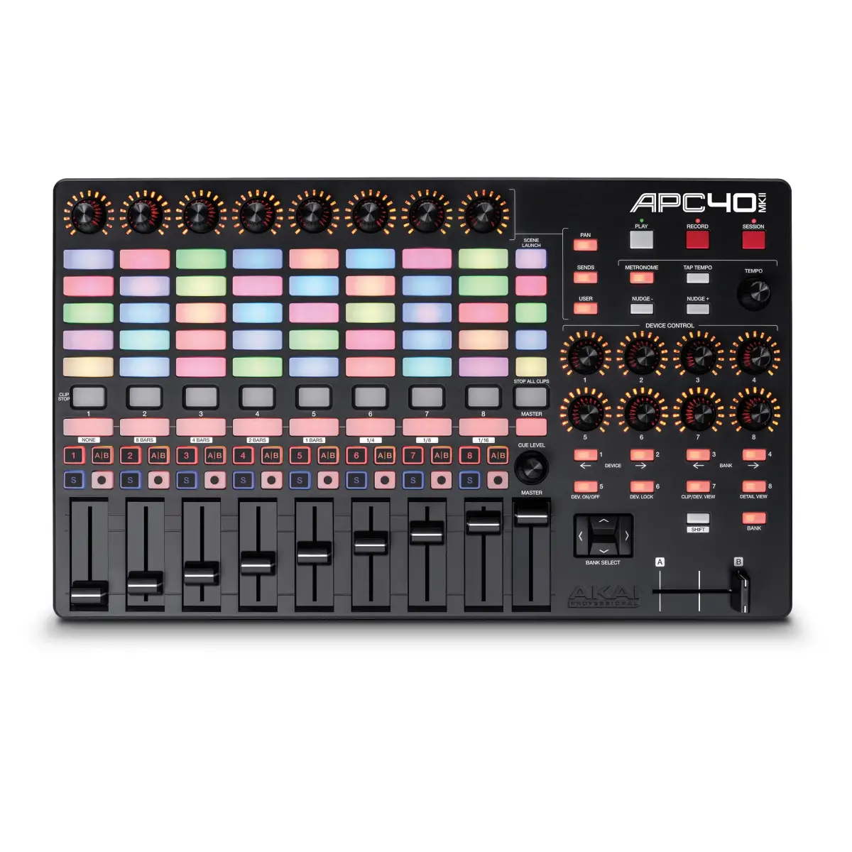 Akai Professional APC Key 25 MK2 - Black 25-Key USB MIDI Controller with Velocity-Sensitive Keys & RGB Pads - main product image