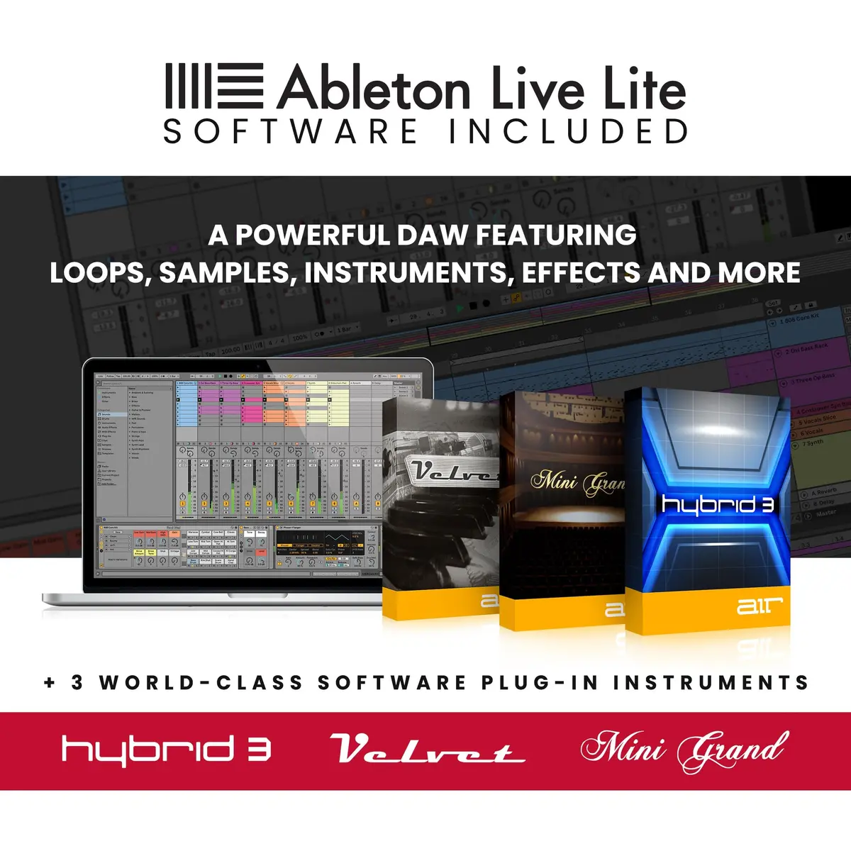 Akai Professional APC40 MKII USB MIDI Controller with Ableton Live Lite, 5x8 Clip Matrix, Knobs & Faders | 1.8 kg (3.97 lb) - view 7