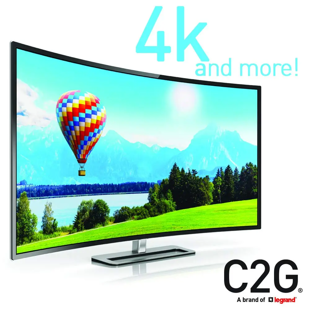 C2G High Speed HDMI Cable with Ethernet 6ft (1.83m) | Supports 4K@60Hz, HDR, 18Gbps - view 6