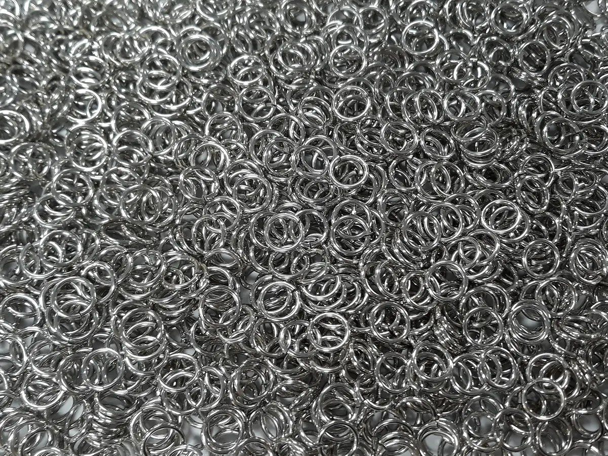 Chainmail Joe 1 Pound Bright Aluminum Jump Rings 16G 5/16" ID | Light, Strong Jewelry & Mail Armor - view 2
