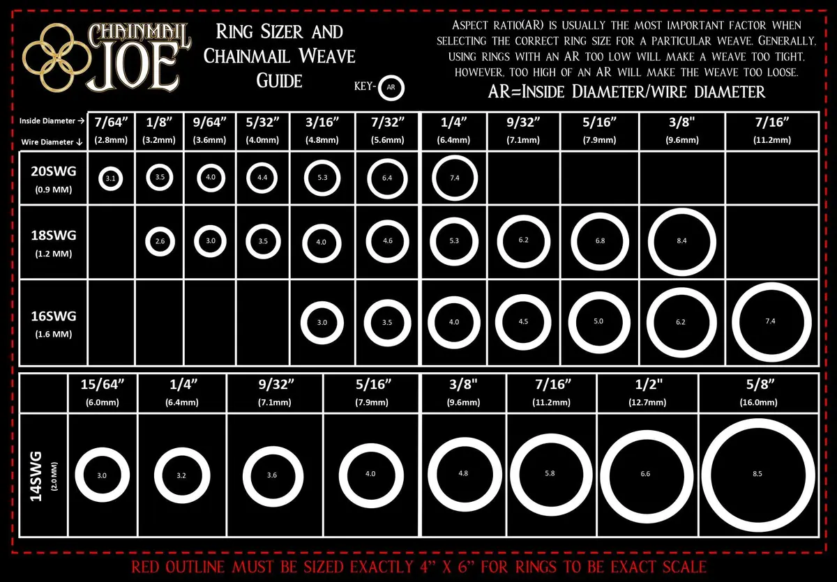 Chainmail Joe 1 Pound Bright Aluminum Jump Rings 16G 5/16" ID | Light, Strong Jewelry & Mail Armor - view 3