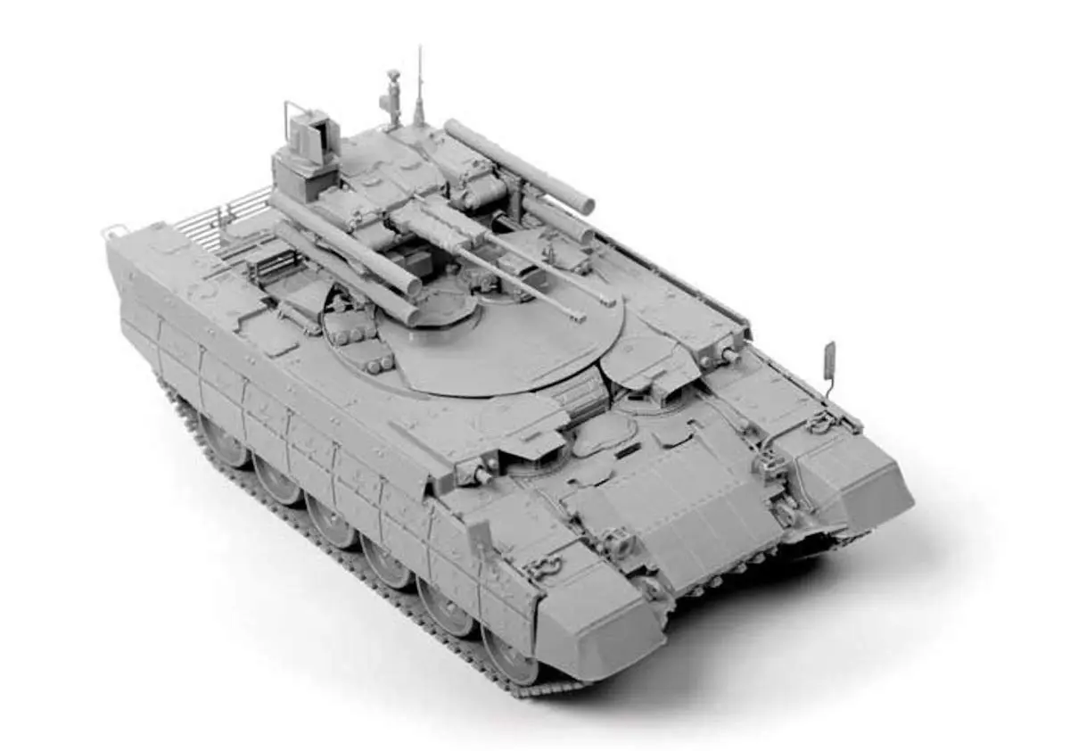 Zvezda Art Craft Kit 1/35 Scale | Unassembled Spacecraft Model Kit for Adults - view 3