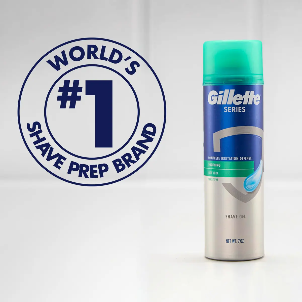 Gillette Series Soothing Shaving Gel for Men 2.5 oz | Protects Sensitive Skin & Reduces Irritation - view 7